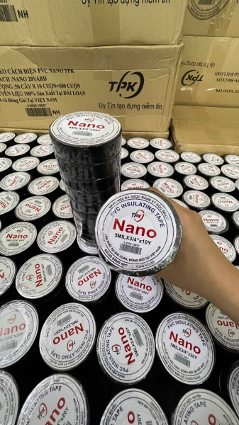 Băng keo cách điện PVC nano TPK - Dây Rút Nhựa Thiên Phú Kim - Công Ty TNHH Thiên Phú Kim